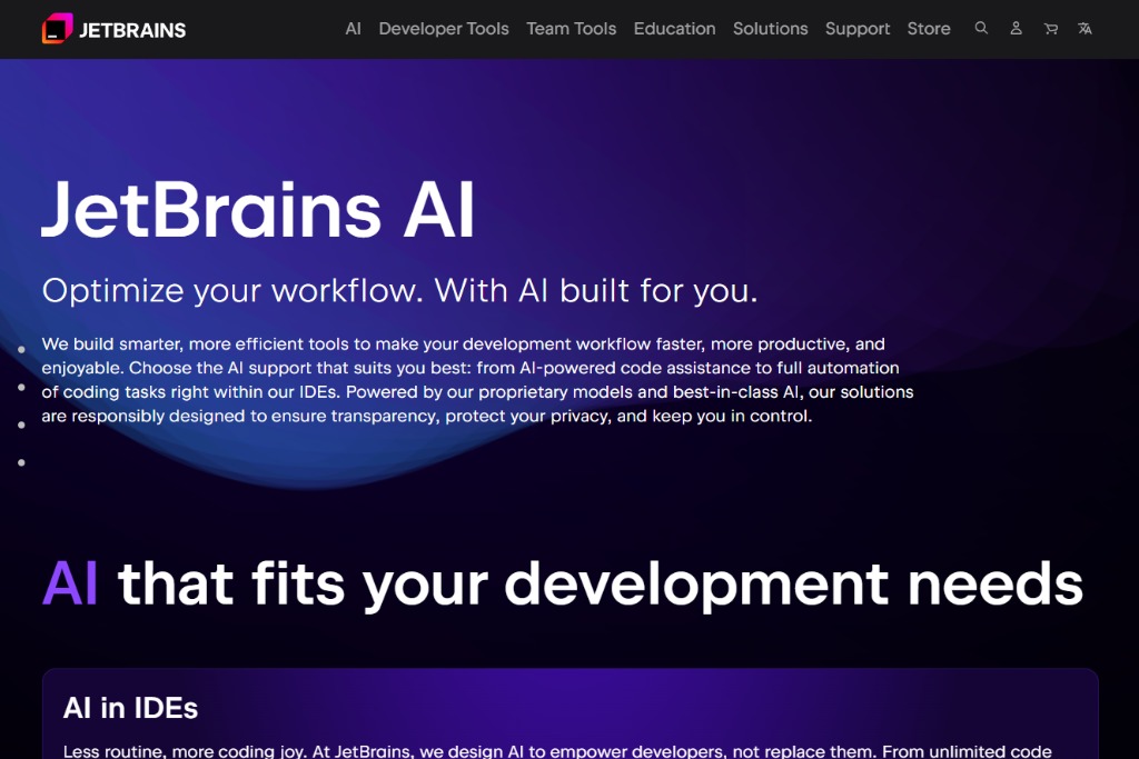 JetBrains AI Assistant image