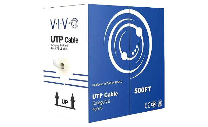 VIVO 500ft Bulk Ethernet Cable (Cat6/Cat7)